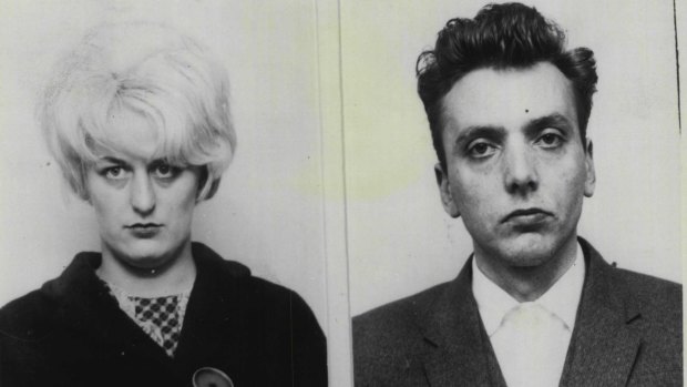 The Moors murderers, Myra Hindley and Ian Brady, were found guilty in 1966.