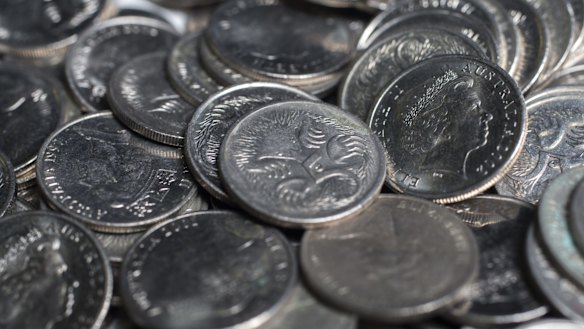 Would you like half a slice of devon with that? Five cent coins