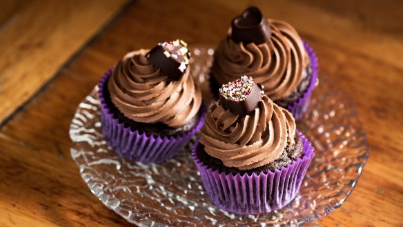 Katey Taylor-Scott's vegan cupcakes.