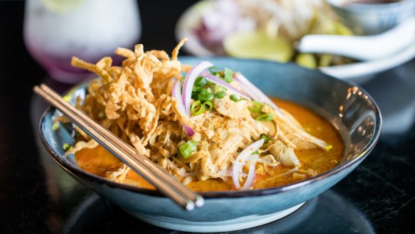 It's not all fine-dining, a casual restaurant serving peanutty khao soi noodles could make the cut.