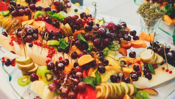 A fruity feast with a festive feel.