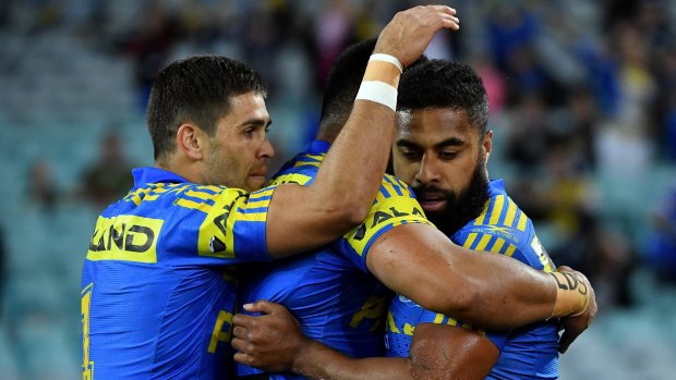 Big turnaround: Fifteen months after the sacking of the Parramatta Leagues Club board and the salary cap scandal, the Eels are just two games from a grand final.