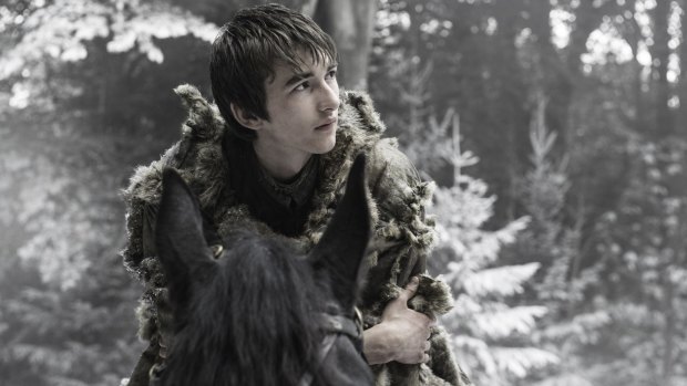 Isaac Hempstead Wright as Bran Stark in Game of Thrones' The Winds of Winter.