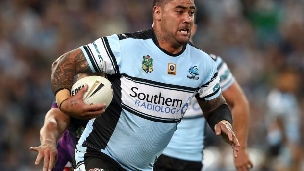 Looking to get off on the right foot: Andrew Fifita.