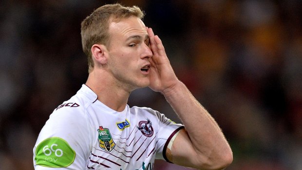 Man of the moment: Daly Cherry-Evans has been at the centre of the rugby league world this week.