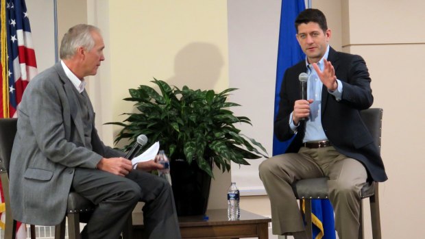 'Very unfortunate, unhelpful': House Speaker Paul Ryan in Milwaukee..