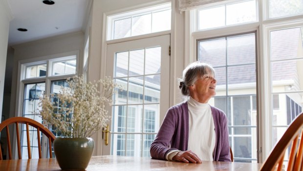 Author Anne Tyler at her home in Baltimore. "I'm still here, doing what I was doing when I was three."