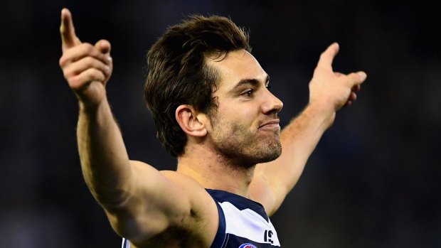 Turf talk: Daniel Menzel criticised the artificial turf at Etihad Stadium after suffering an ankle injury during the match against North Melbourne.