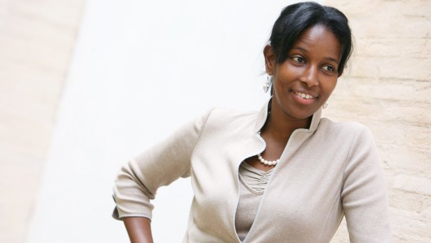 Anti-Islam activist and former Dutch parliamentarian Ayaan Hirsi Ali.