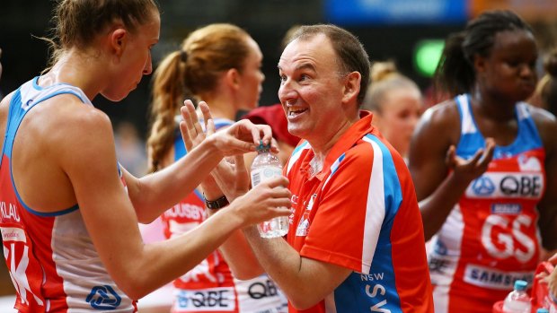 Swifts coach Rob Wright was pleased with his young side's performance against the Giants.