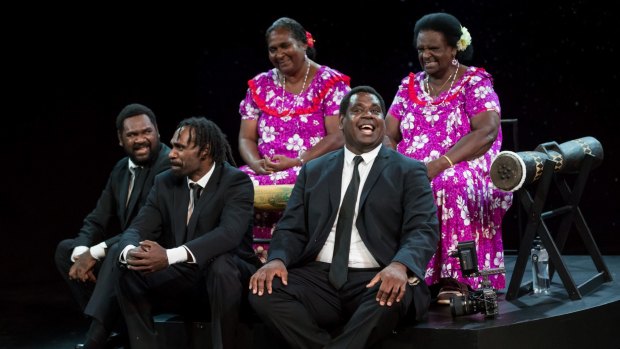 Jimi Bani is joined by four generations of his family in My Name is Jimi at Belvoir Theatre for Sydney Festival 2018.