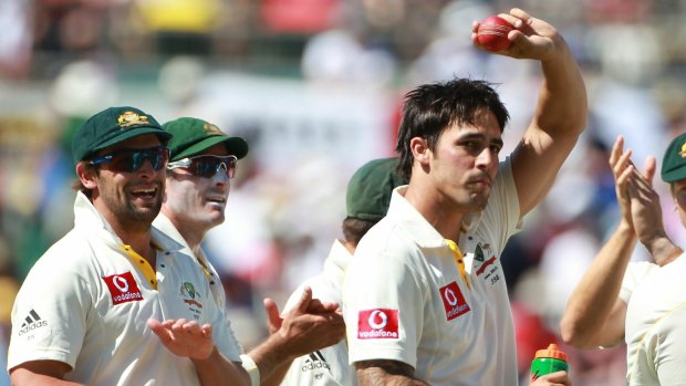 Heritage defender: Mitchell Johnson is not a fan of day-night Test cricket.
