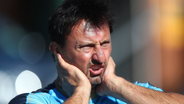 Under pressure: But Laurie Daley is the right man for the job, says Craig Bellamy. 