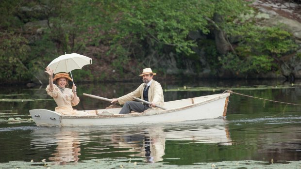 Annette Bening and Jon Tenney in The Seagull.