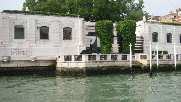 Palazzo Venier dei Leoni in Venice, the home of the Peggy Guggenheim Collection.