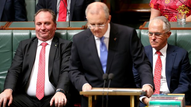 Barnaby Joyce (left) has sparked an indignant response from Indonesia with his latest comments. 