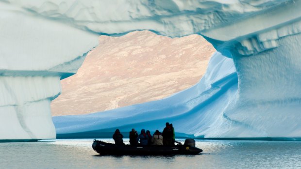 Greenland: No two icebergs are the same. 