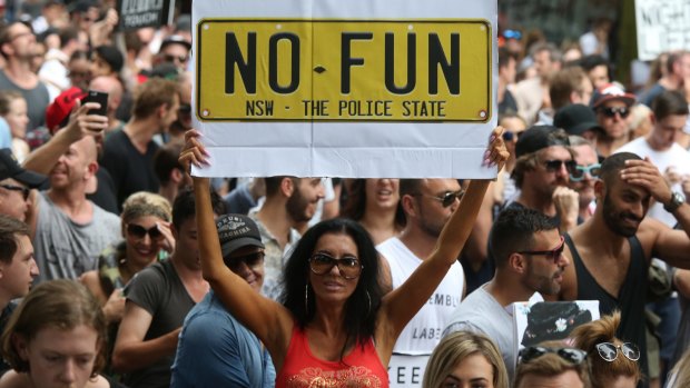 In February 2016, thousand protested against the laws in Sydney. 