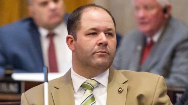 Andy Holt says his office has received threats for his plans to hold a fundraiser giveaway of semi-automatic rifles.
