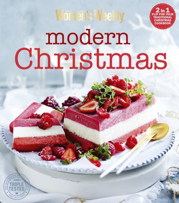 <i>Traditional Christmas/Modern Christmas</i>, by the Australian Women's Weekly. AWW Cookbooks. $39.95.