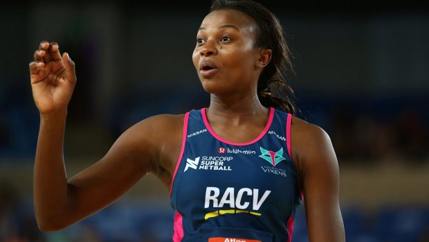 Mwah Kumwenda of the Melbourne Vixens: "This profession is just like a dream for me."