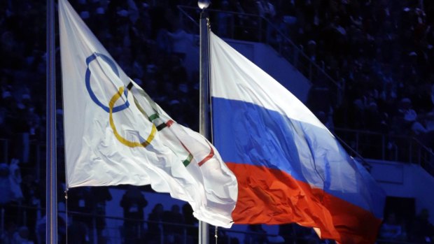 Will the Russian flag fly in the athletics stadium in Rio?