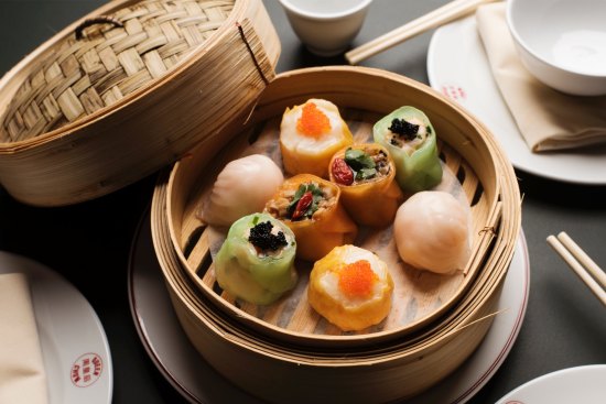 Virtuoso is virtuoso: Queen Chow's dim sum platter. 