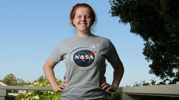 Sarah Mullins, a student at Queenwood, went to NASA.