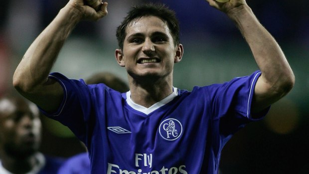 Hanging up the boots: Frank Lampard.