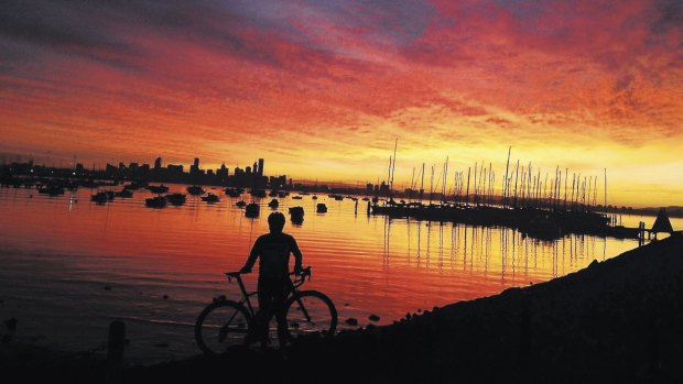 Cycle: Australia – and the world – is warming up.