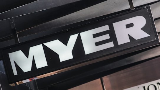 Myer said it would close stores in Colonnades in Adelaide, Belconnen in Canberra, and Hornsby in northern Sydney.