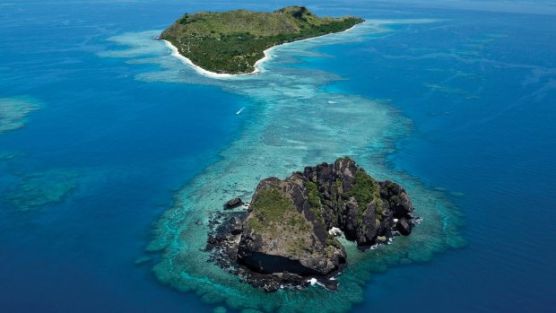 Vomo Lai Lai, Fiji. The Vomo resort does well on privacy, but the islet (foreground) offers true seclusion and can be reserved for the day.