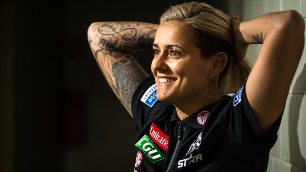 Moana Hope booted six goals for the Bulldogs and will play for Collingwood next year