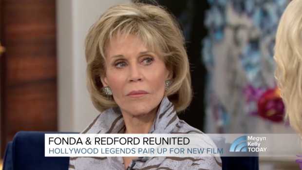 Jane Fonda was not impressed by Kelly's focus on her plastic surgery.