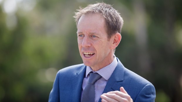 ACT minister for climate change and sustainability Shane Rattenbury.