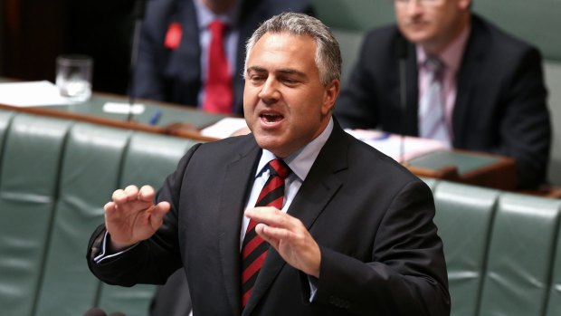 Treasurer Joe Hockey: His constituents think he could do more on corporate tax avoidance.