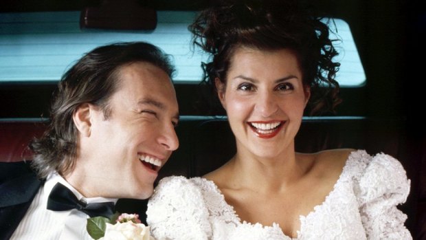 Nia Vardalos and John Corbett starred in the original My Big Fat Greek Wedding film in 2002.