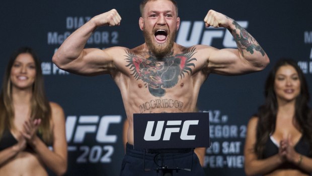 Versatile: Conor McGregor was the first fighter to hold two UFC titles simultaneously. 