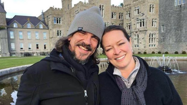 This undated photo provided by Clint Payne shows his sister, Melissa, and her husband, Kurt Cochran.