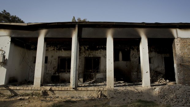 The MSF hospital in Kunduz, bombed by the US.