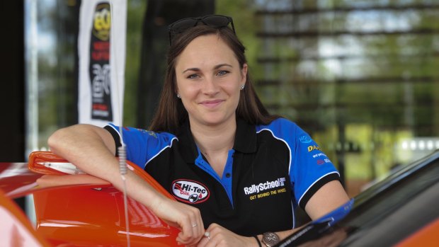 Desert bound: Rally star Molly Taylor will have a busy end to the year.