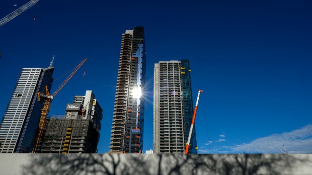 The high-rise construction boom may have further to run, recent figures suggest.