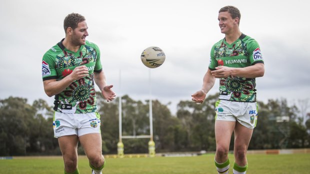 Canberra Raiders fullback Jack Wighton was trying too hard earlier in the season, but now he's flying.