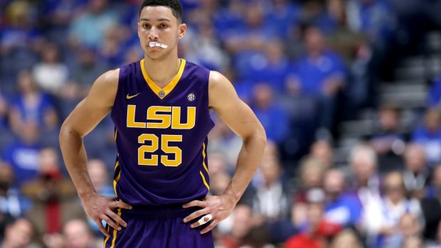 Potential No.1 draft pick Ben Simmons.