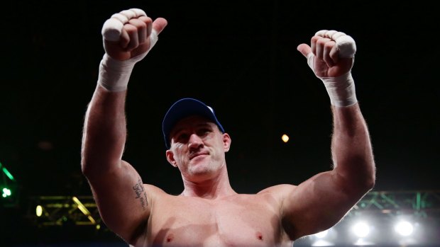 "I want to have one more fight before the [NRL] season starts": Paul Gallen.