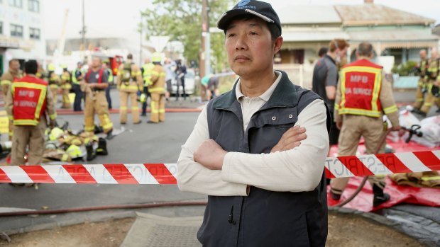 Phat Tran had just finished renovating his shop at the market.