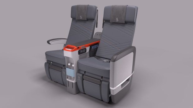 Seats will feature a 38-inch (91cm) seat pitch and a width of between 18.5 to 19.5 inches, including an 8-inch recline.