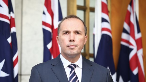 Immigration Minister Peter Dutton – exporting our problems far away.