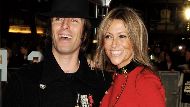 Liam Gallagher and Nicole Appleton in 2012: he handed over half of his 11 million pound fortune to his former wife.