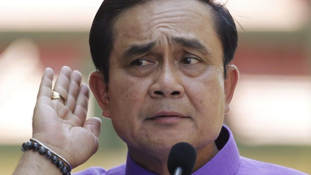 Little interest in media freedom: Thailand's Prime Minister Prayuth Chan-ocha.